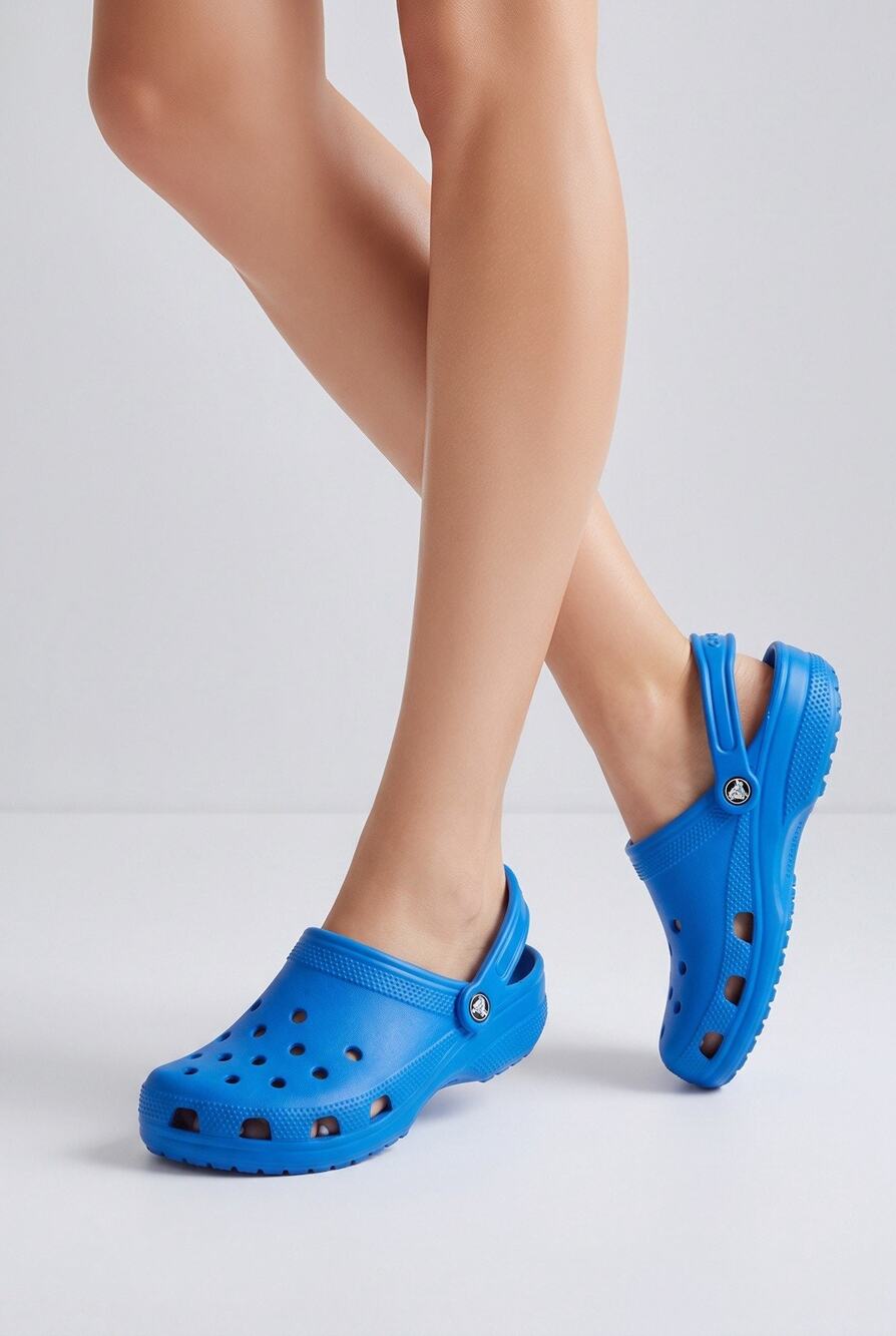 Crocs Unisex-Adult Classic Clogs Slip On Men/Women Sandals M9-W11 Blue